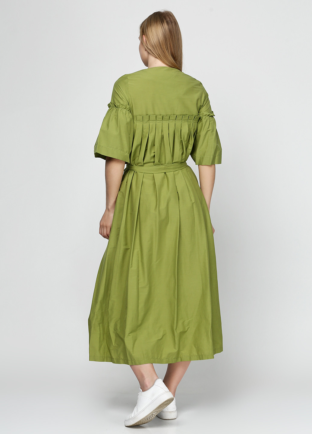Зеленое кэжуал платье Piena