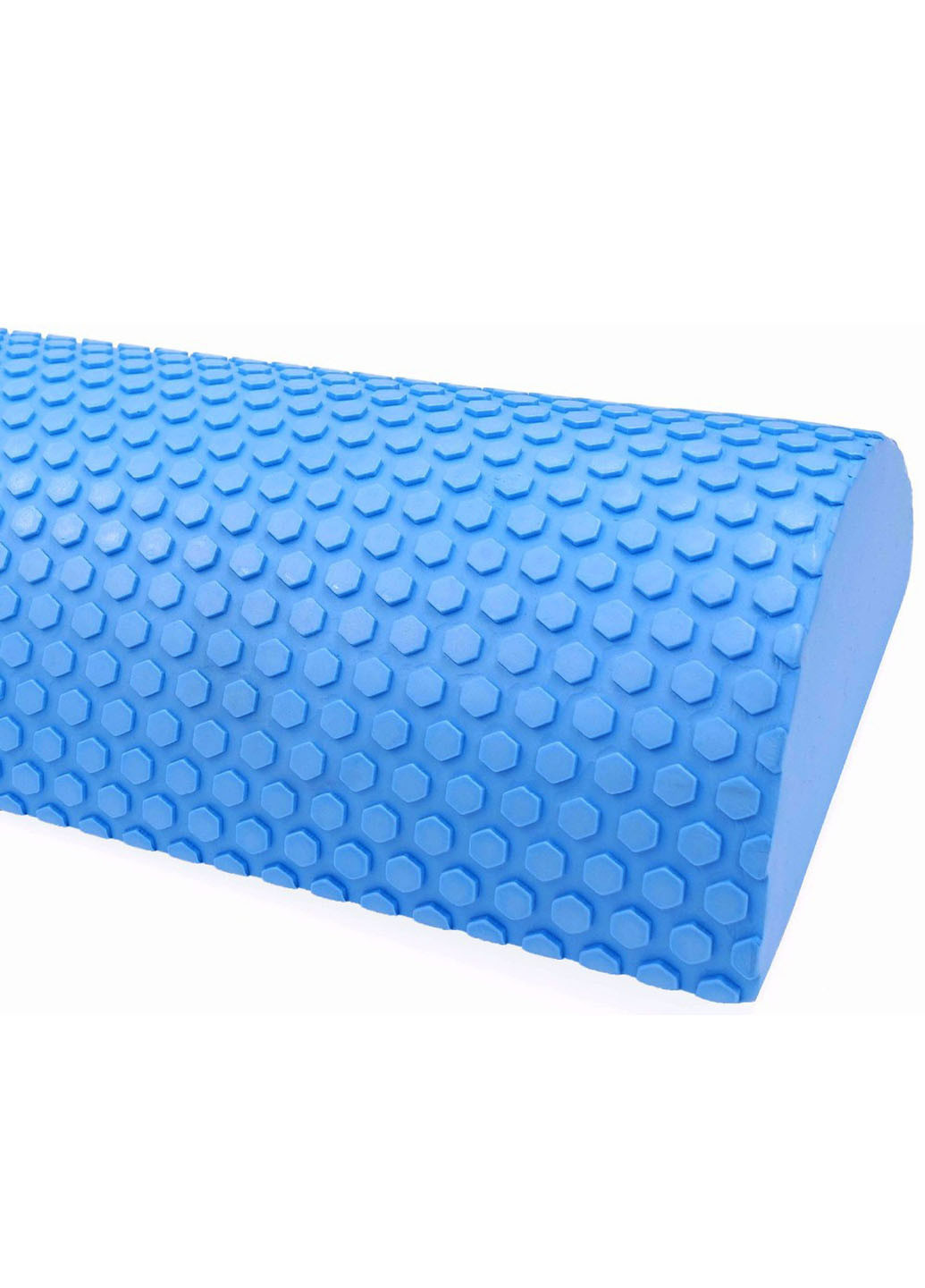 Масажний ролик Foam Roller 30 см синій (легкий і м'який валик для йоги, масажу всього тіла: рук, ніг, спини, шиї) EasyFit (237657489)