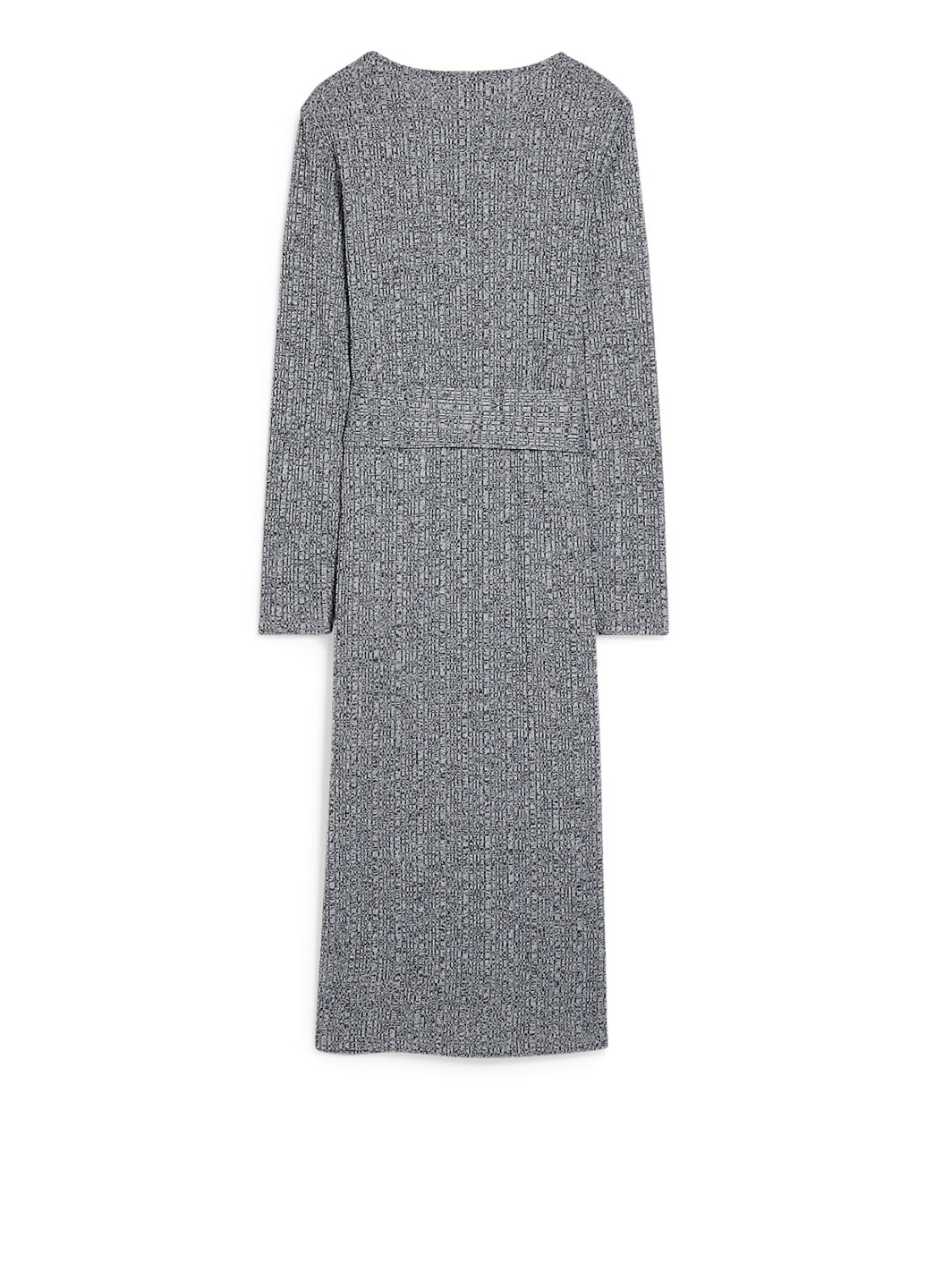 Серое кэжуал платье C&A меланжевое