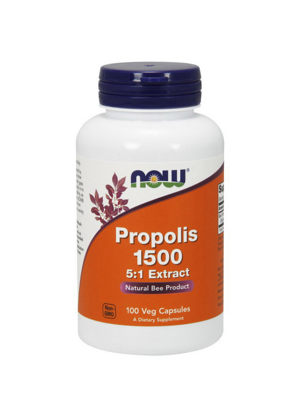 Прополіс для підтримки здоров'я,імунної системи Propolis 1500 5-1 Extract - 100vcaps Now Foods (251463022)