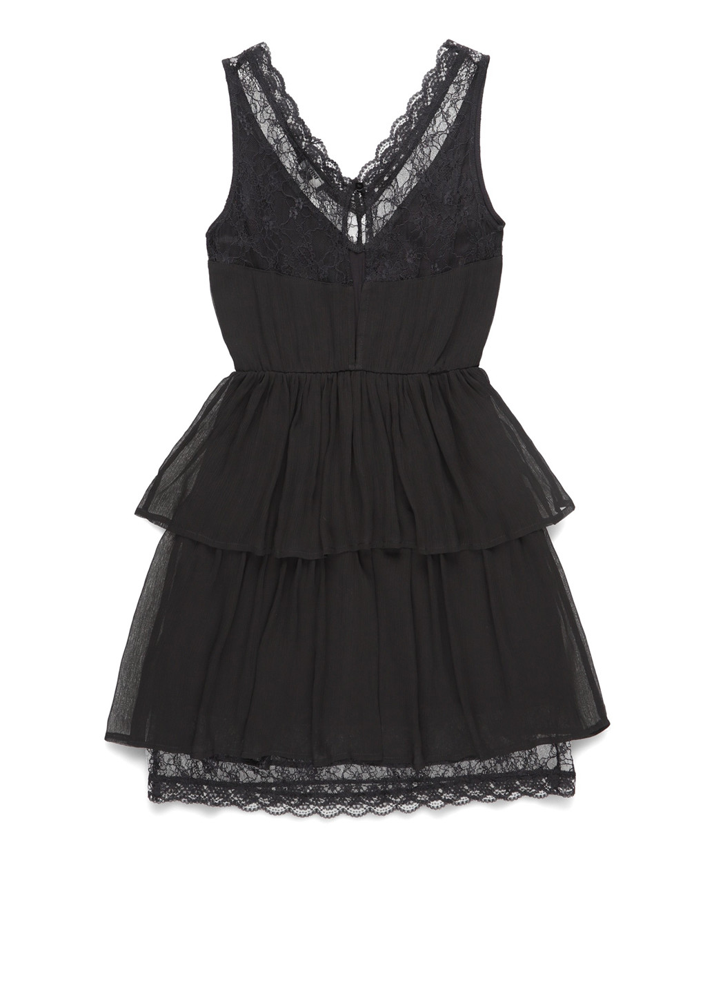 Черное коктейльное платье Tigha однотонное