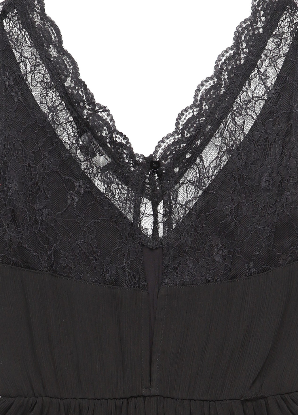 Черное коктейльное платье Tigha однотонное