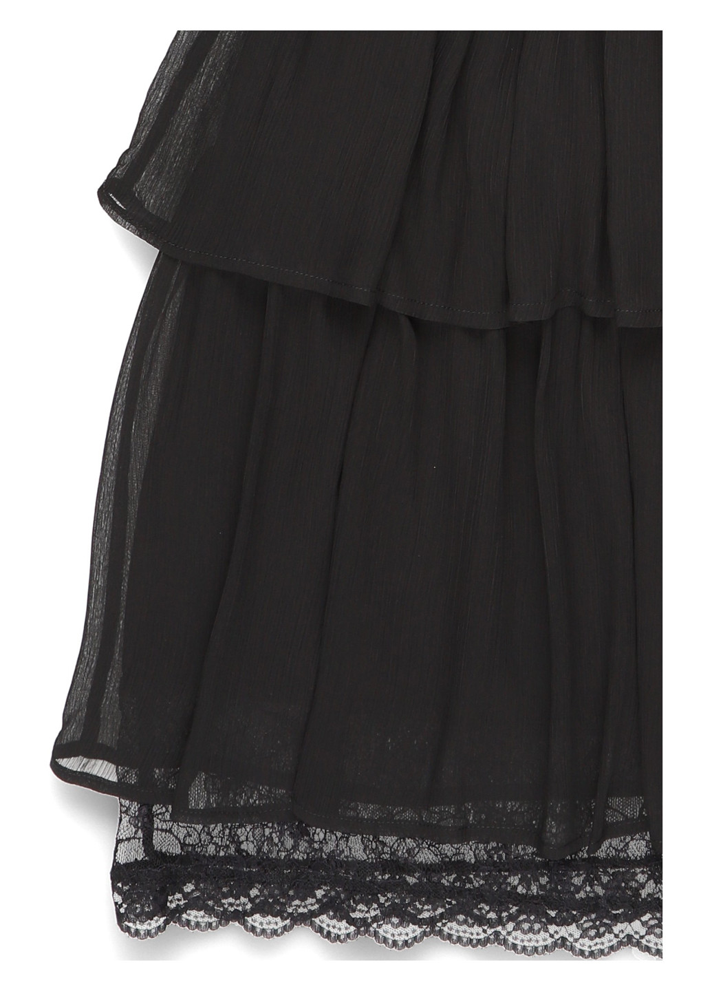 Черное коктейльное платье Tigha однотонное