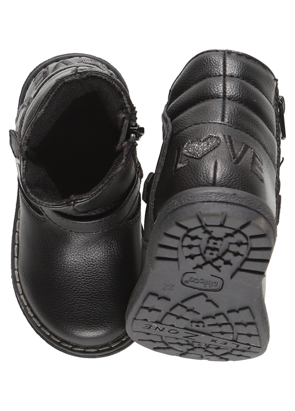 Черные кэжуал осенние ботинки Chicco