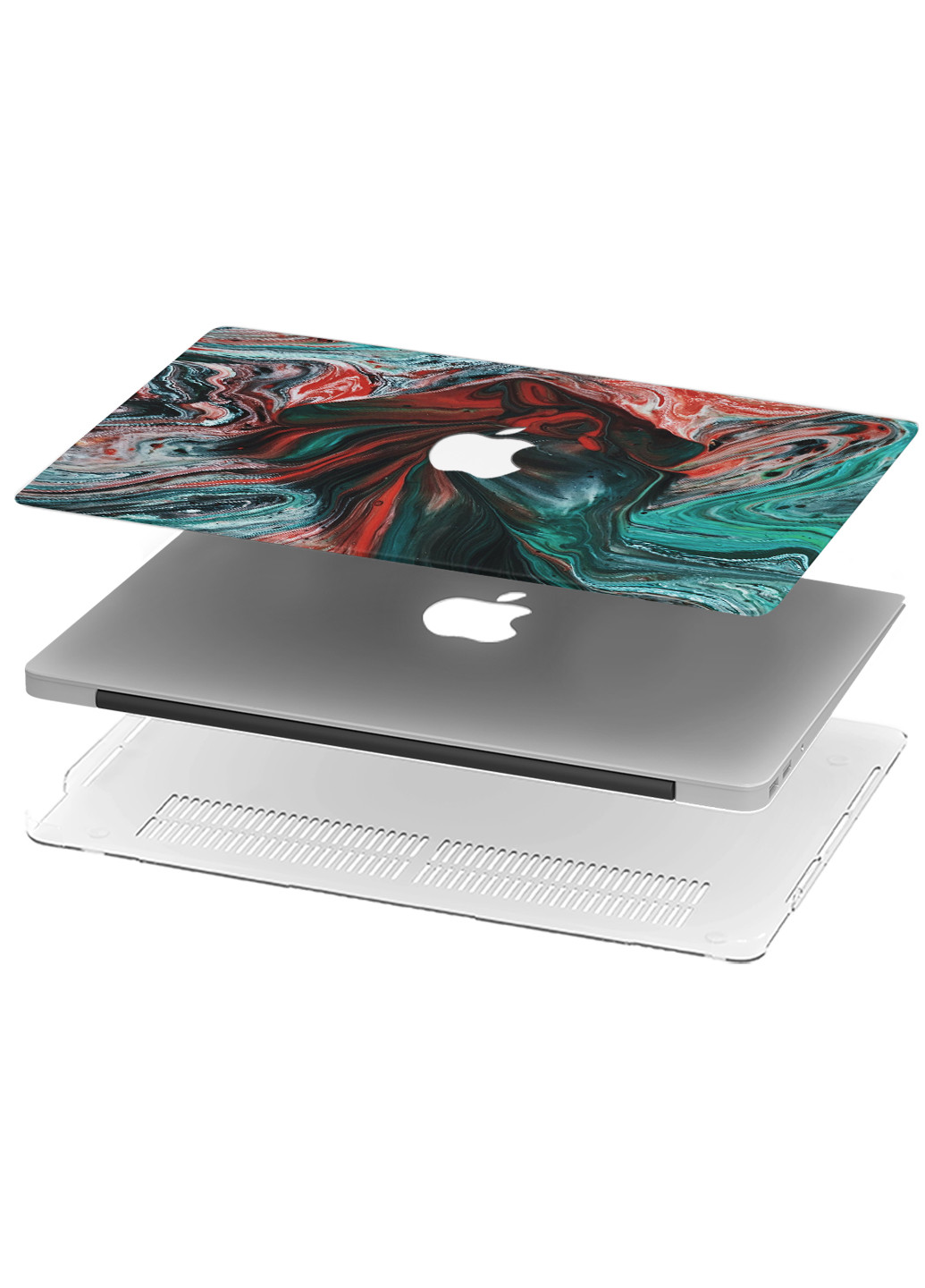 Чохол пластиковий для Apple MacBook Pro 15 A1707 / A1990 Олійний живопис (Oil painting) (9649-2388) MobiPrint (218867696)