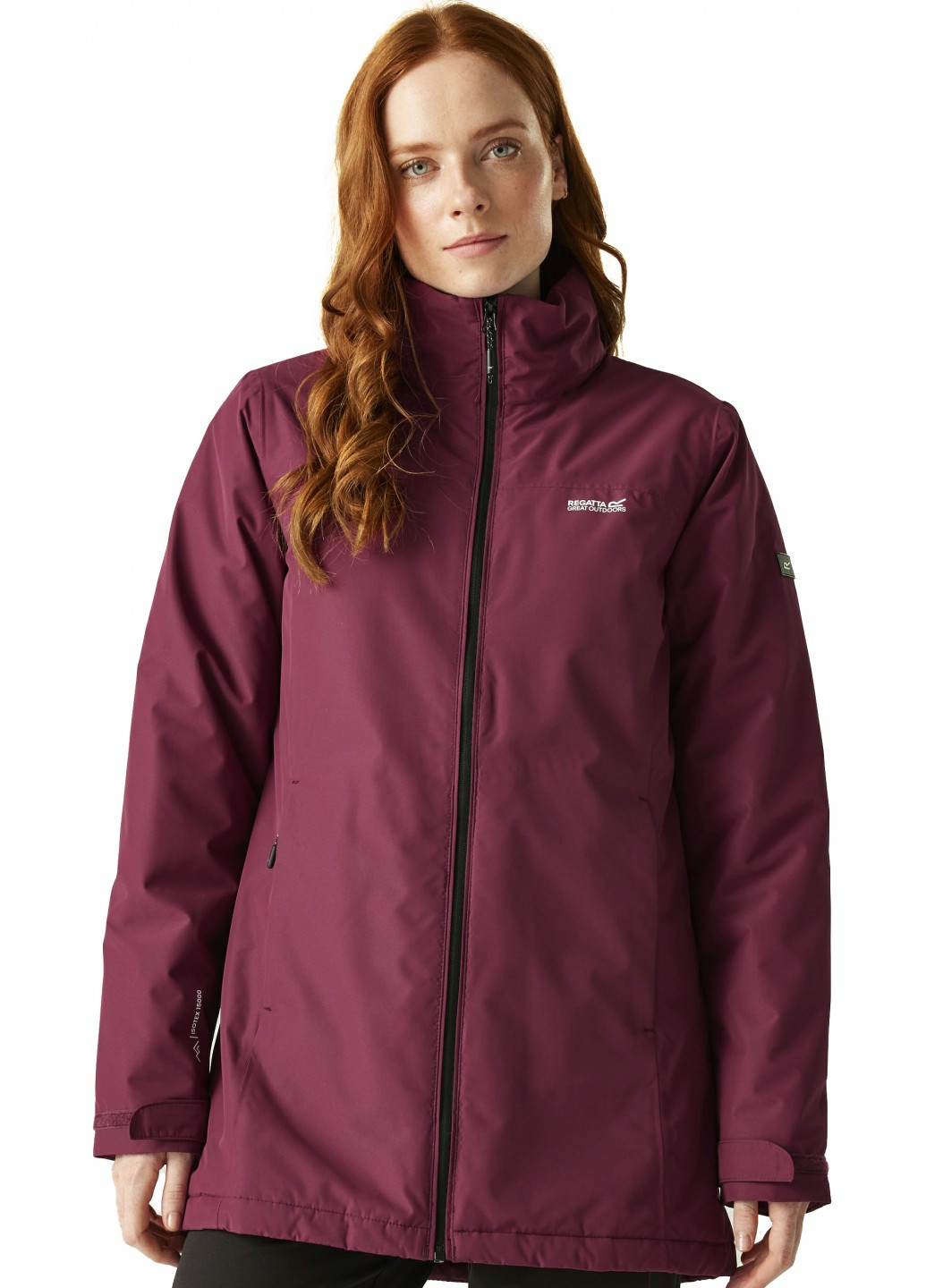 Бордовая демисезонная куртка Regatta Tamlin
