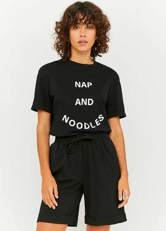 Футболка Tally Weijl Printed T-Shirts - KNIT T-SHIRT - (229436187)