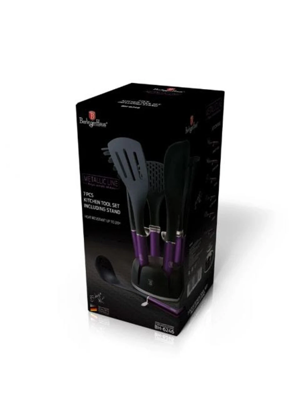 Набір кухонних аксесуарів Metallic Line Royal PURPLE Edition 7 предметів Berlinger Haus (255277745)