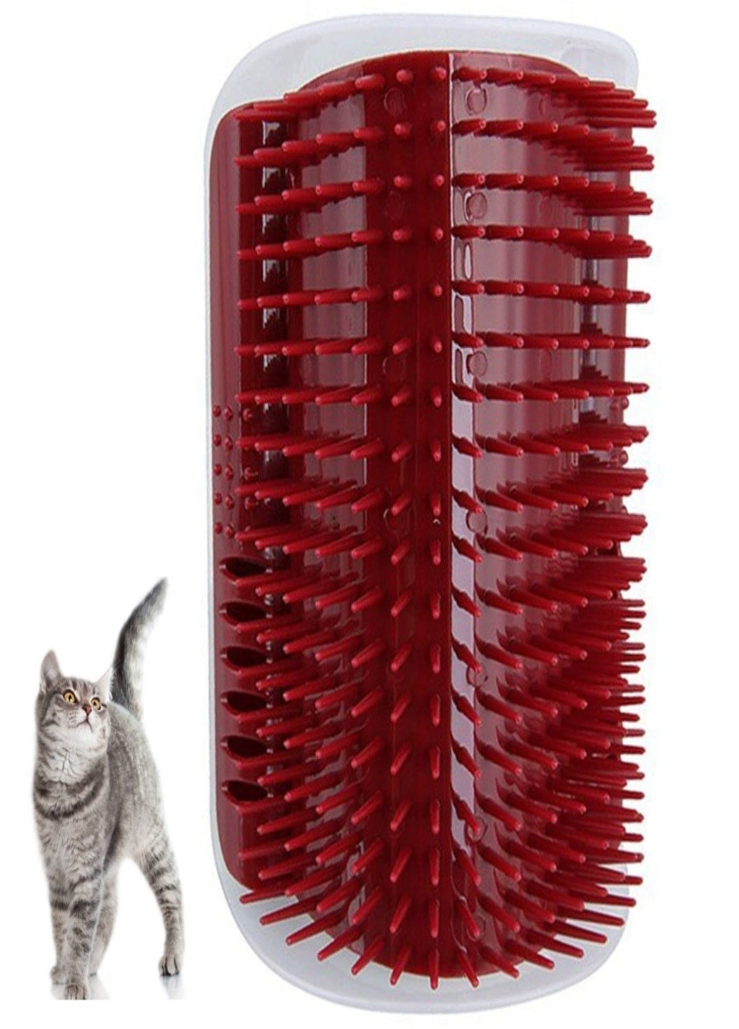 Самогрумер расческа для ухода за домашними животными щетка для кошек (61841169) Красный Francesco Marconi (209509536)