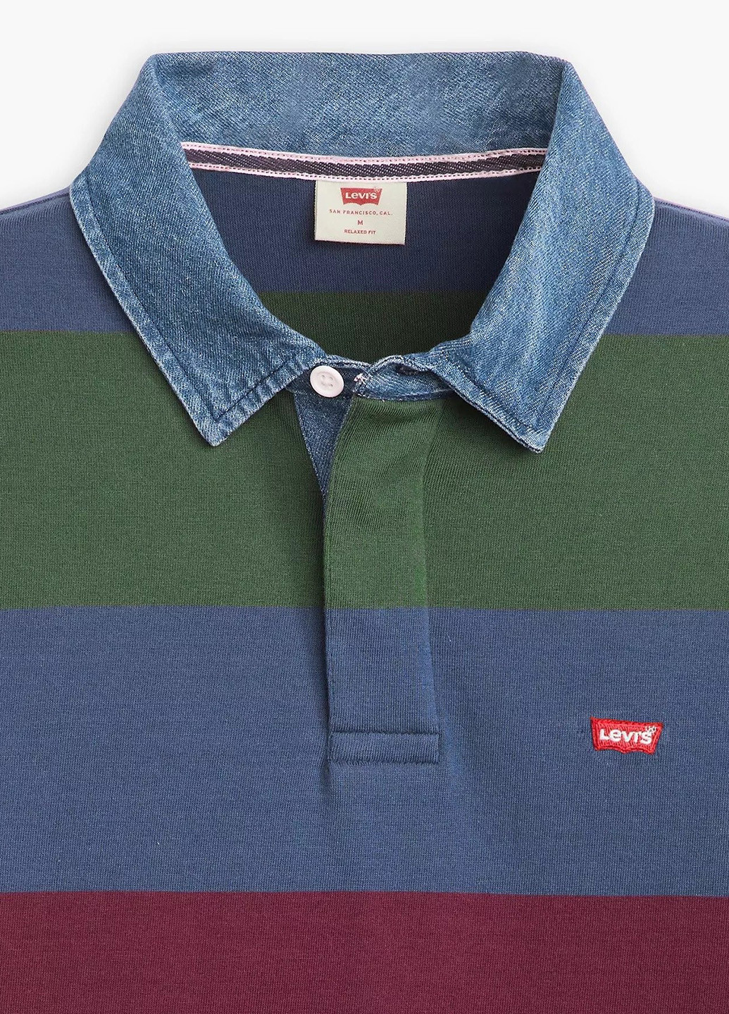 Цветная футболка-поло для мужчин Levi's с логотипом