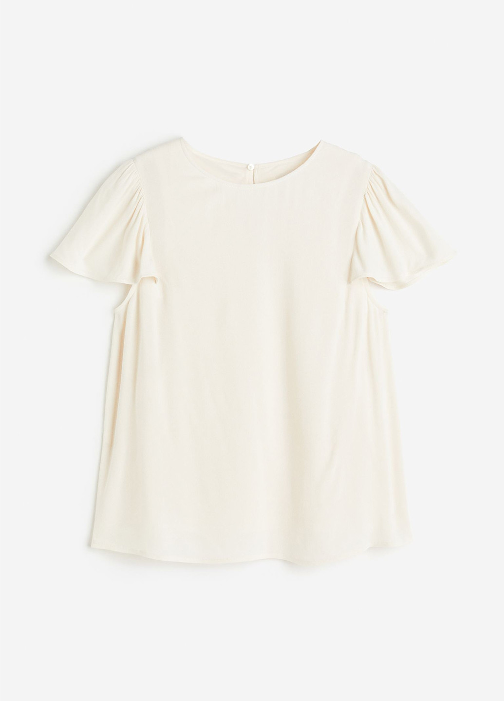 Молочна літня блузка H&M