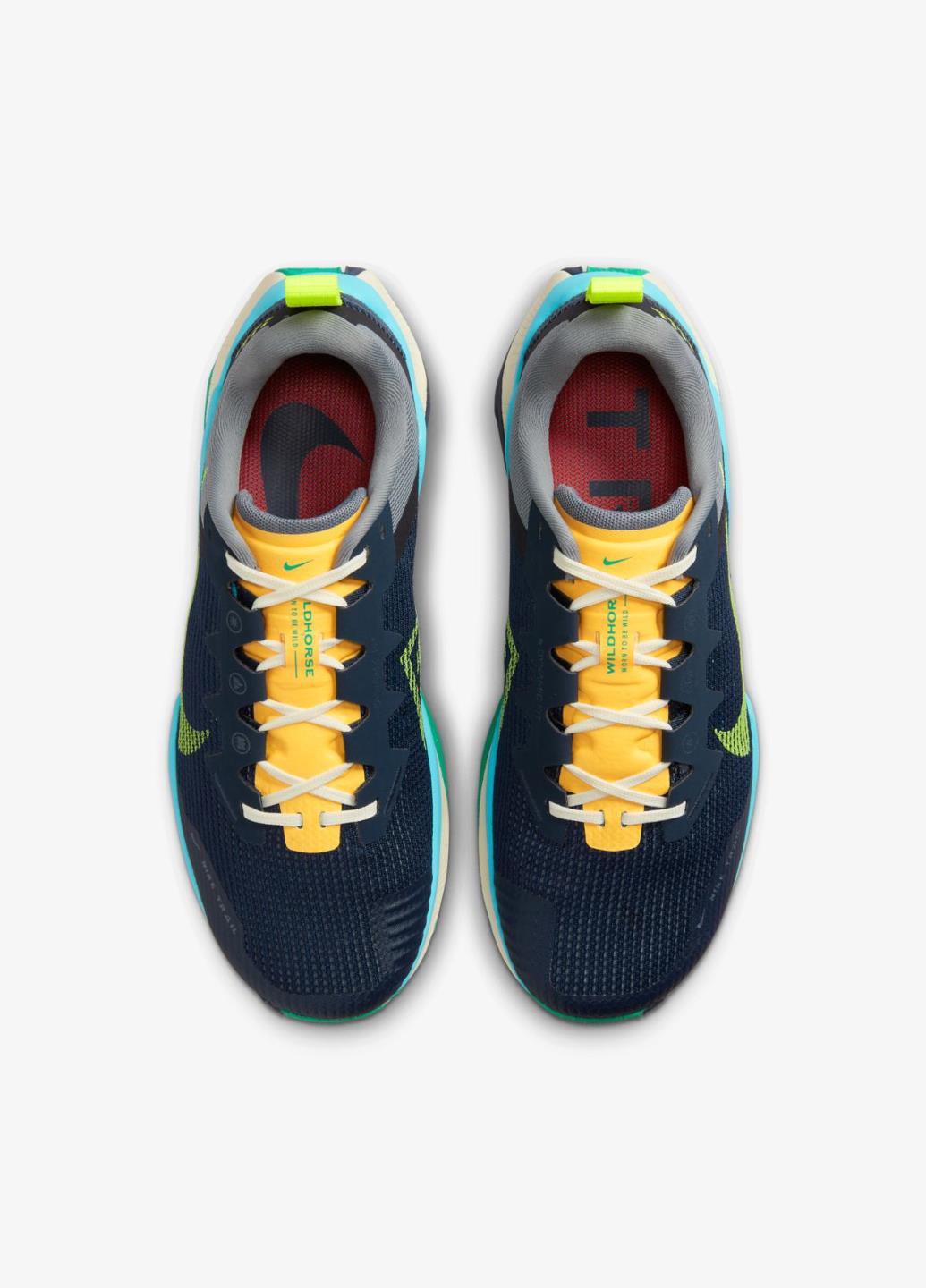 Кроссовки DR2689-400 Nike React Wildhorse 8 тёмно-синие демисезоны (317218354)