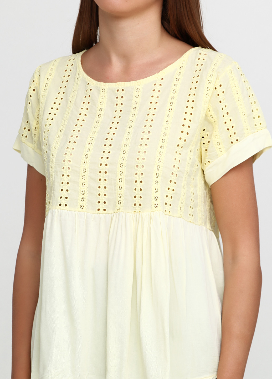 Жовта літня блуза New Collection