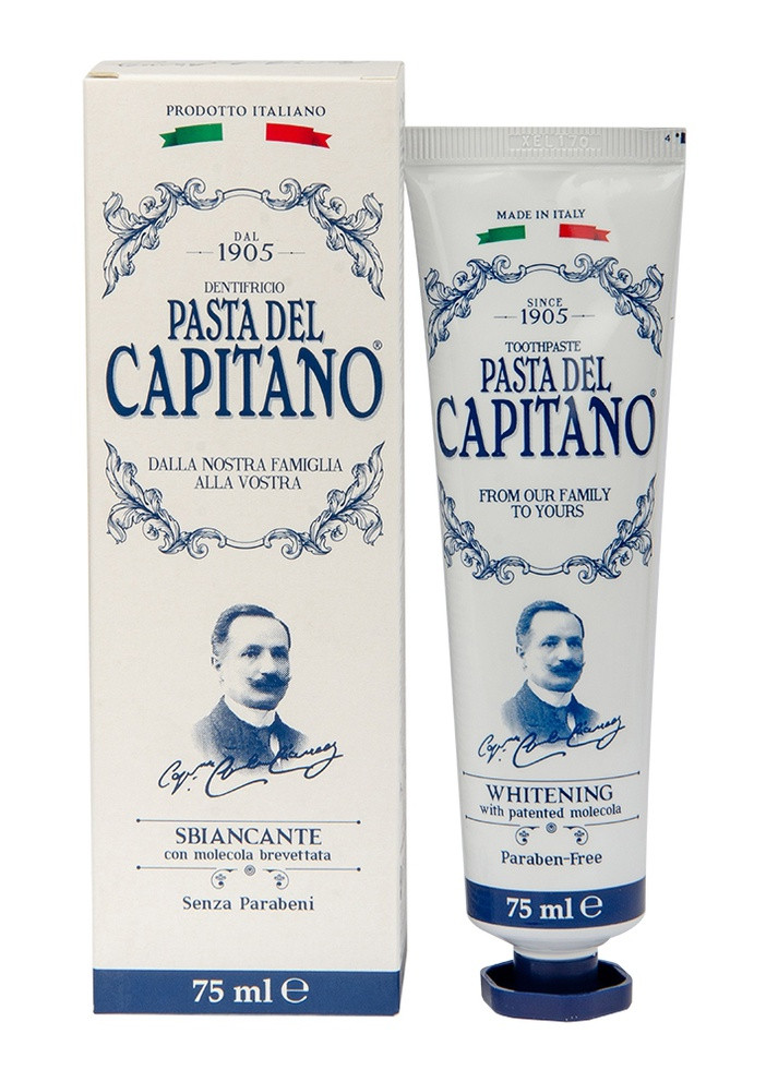 Зубная паста Whitening 75 мл Pasta del Capitano (225544548)