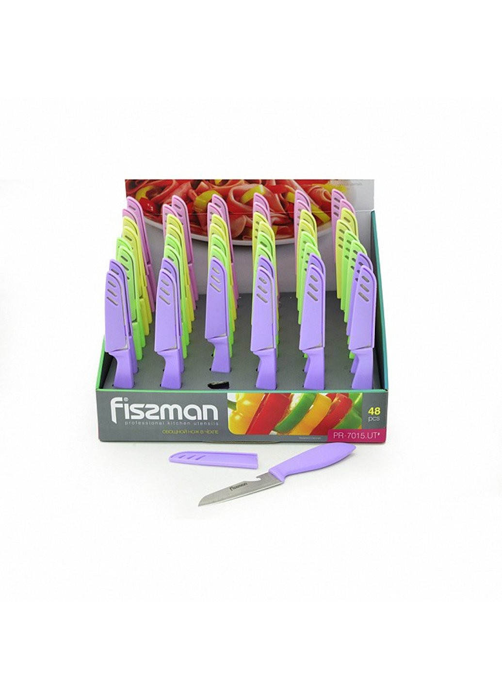 Нож для овощей FS-7015 20.5 см Fissman (254860676)