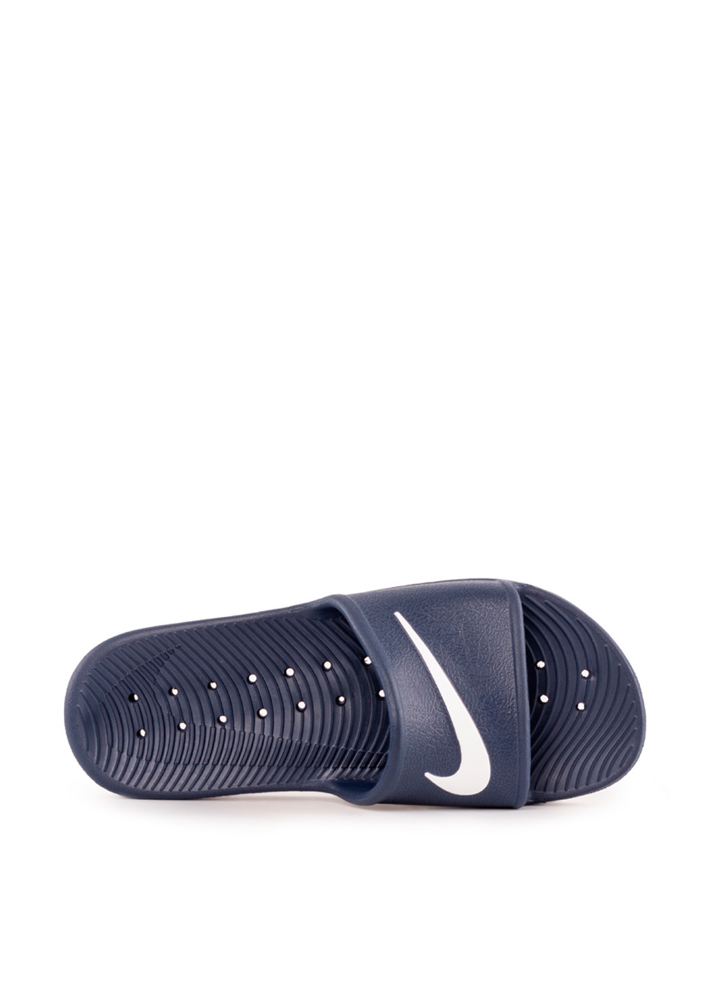 Темно-синие спортивные шлепанцы Nike