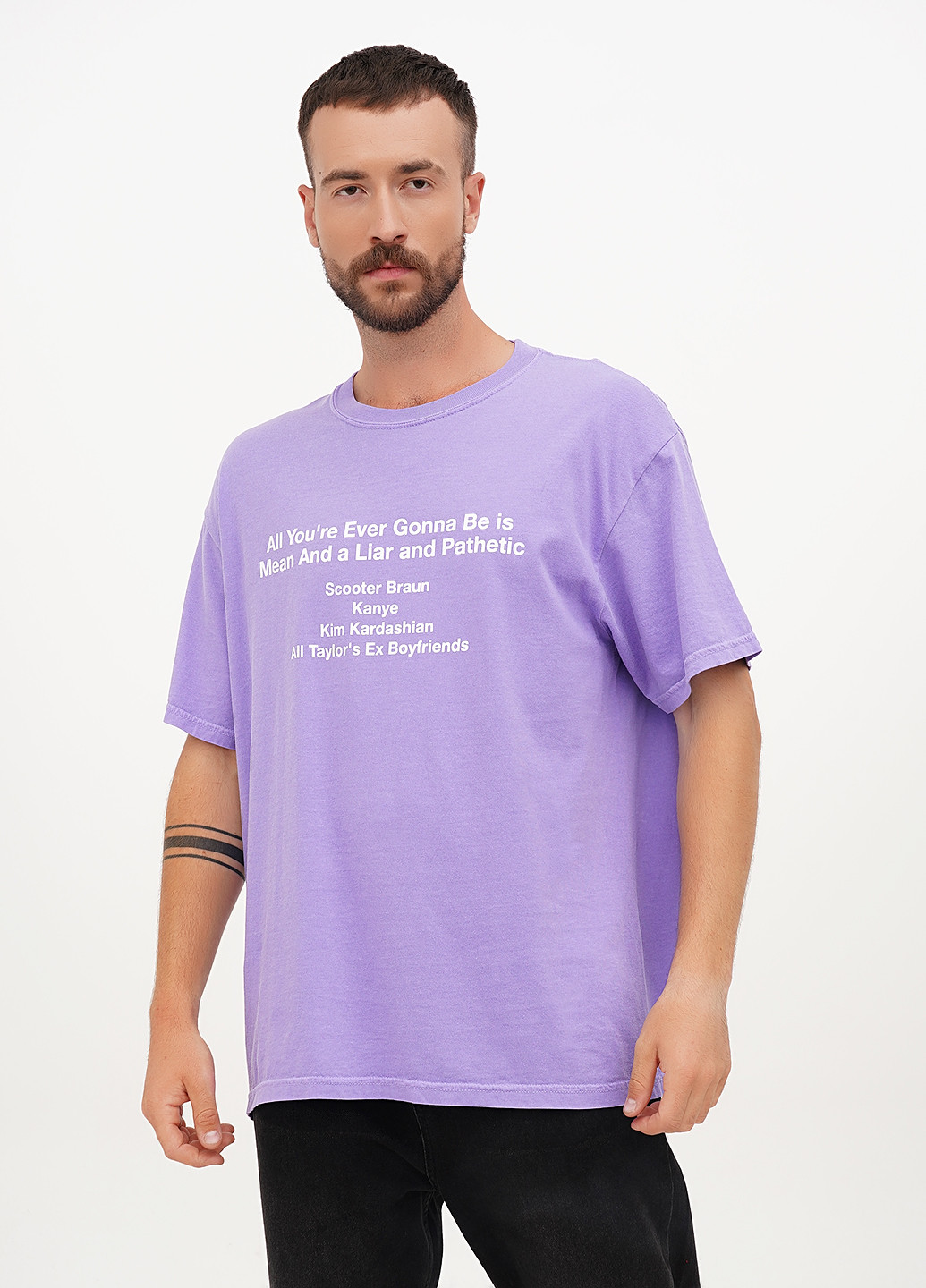 Сиреневая футболка Comfort Colors