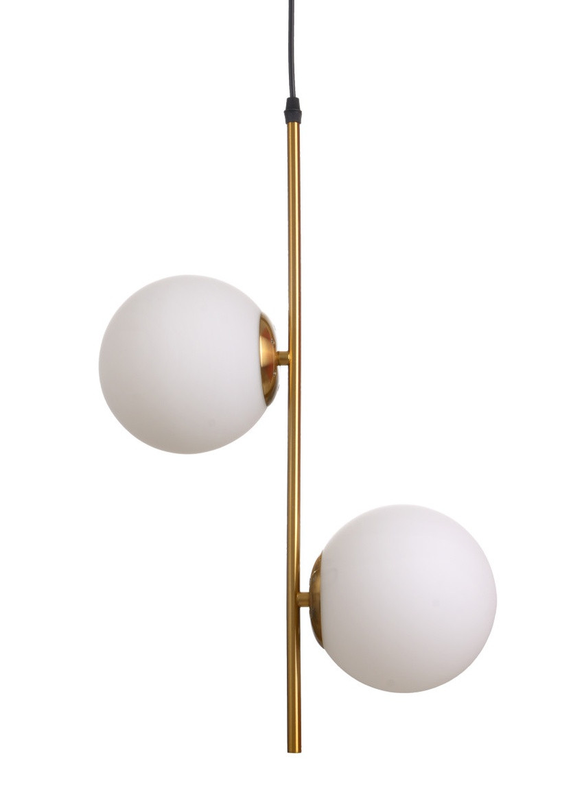 Современная люстра подвес на 2 лампочки BR-01 4732S/2 E27 AB Brille (242035845)