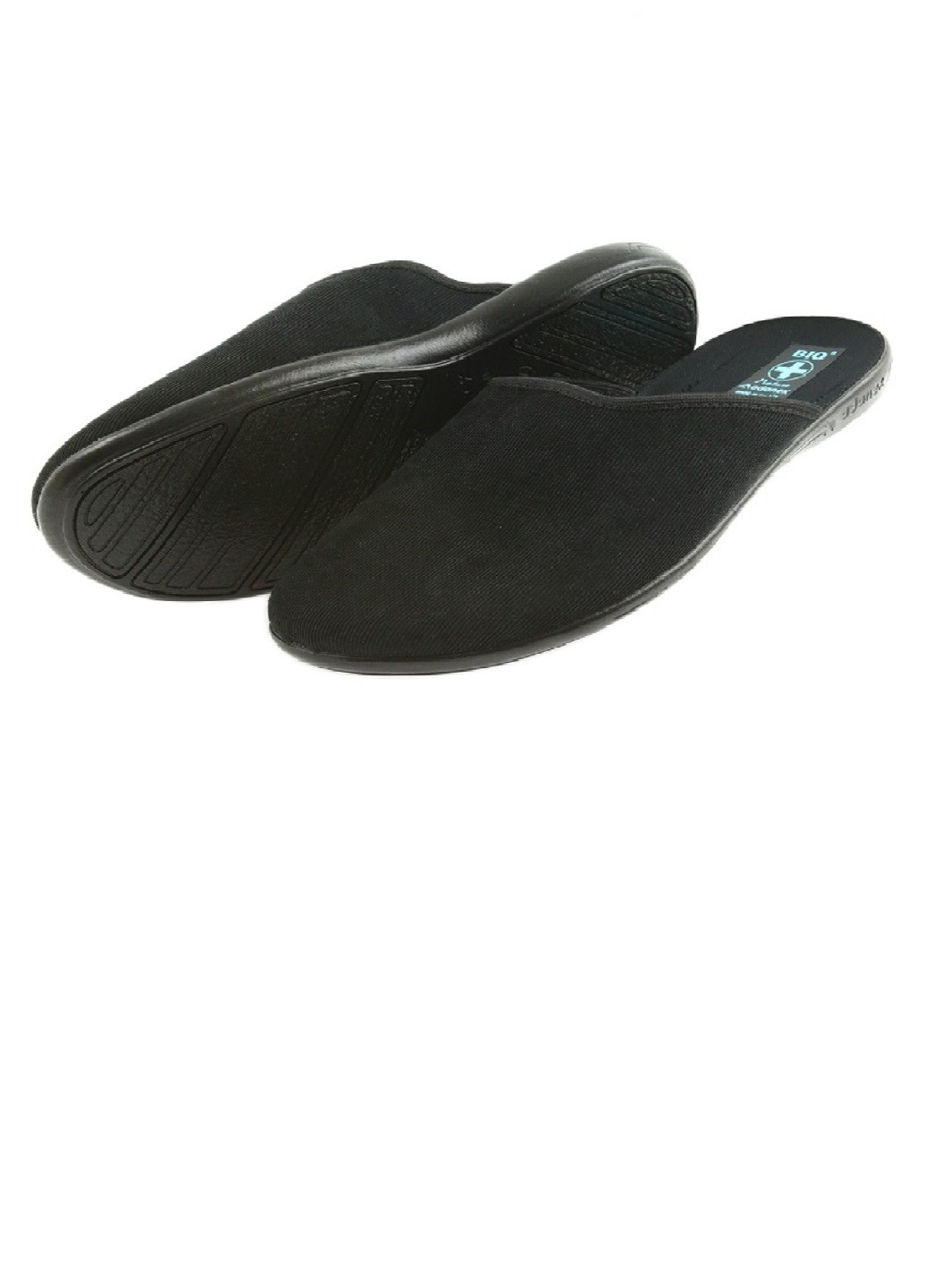 Взуття домашнє Adanex однотонний чорний домашній