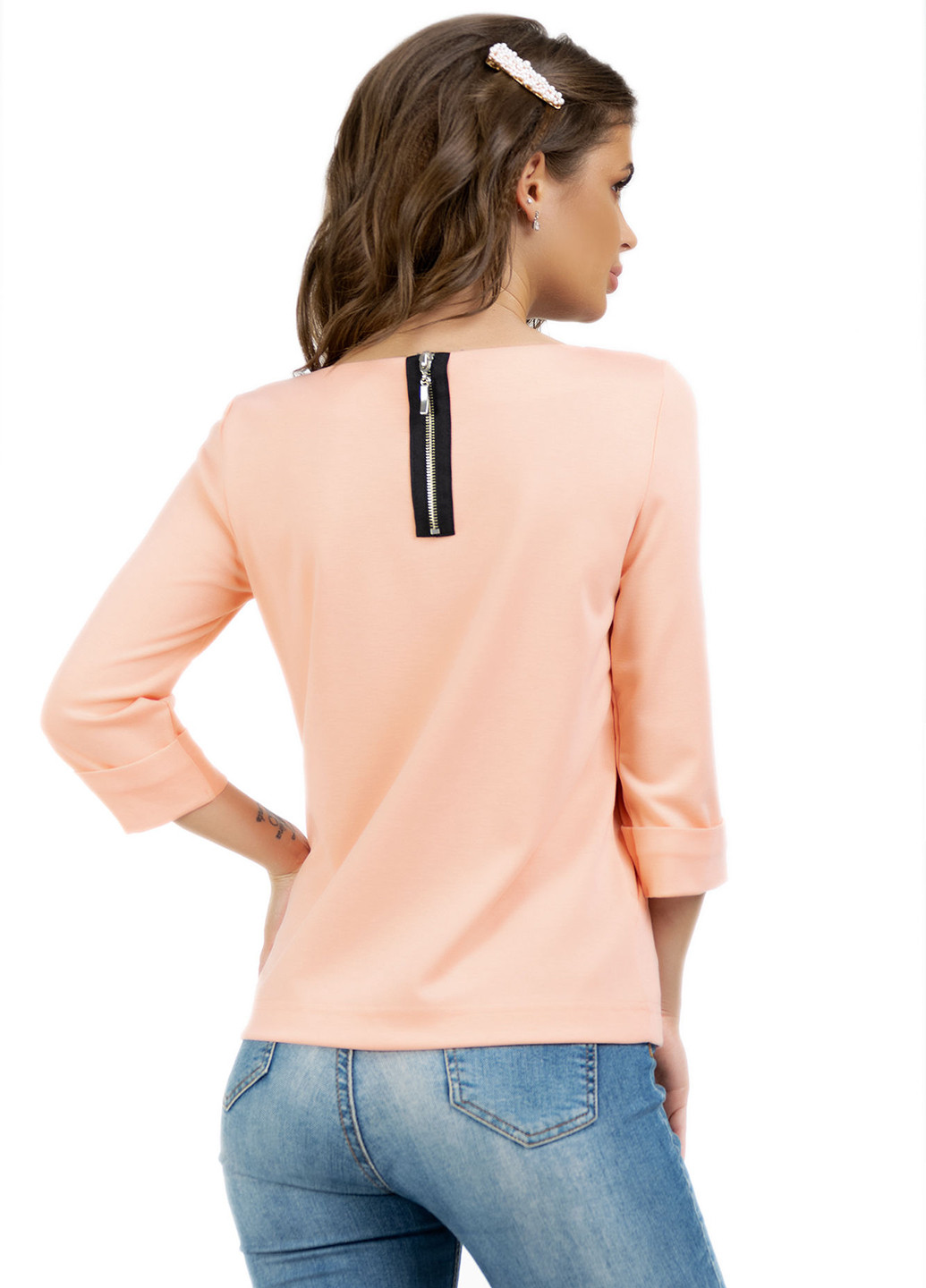 Розовая демисезонная блуза Tivardo