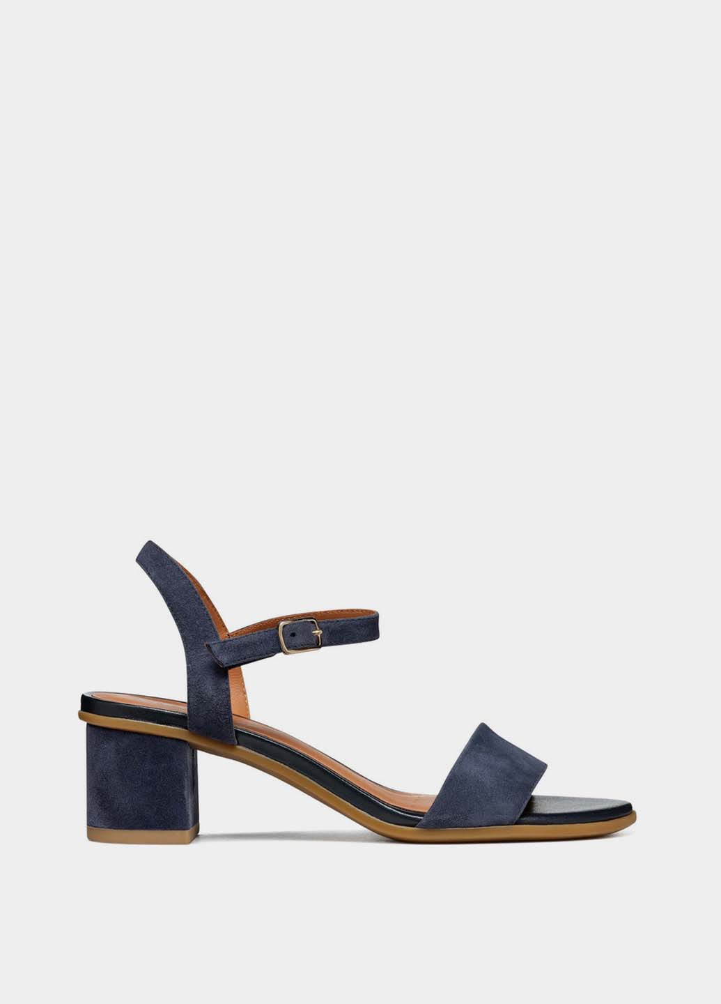 Синие босоножки Geox с ремешком