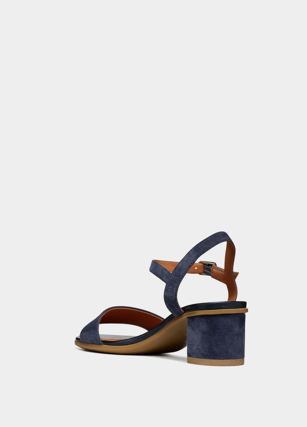 Синие босоножки Geox с ремешком