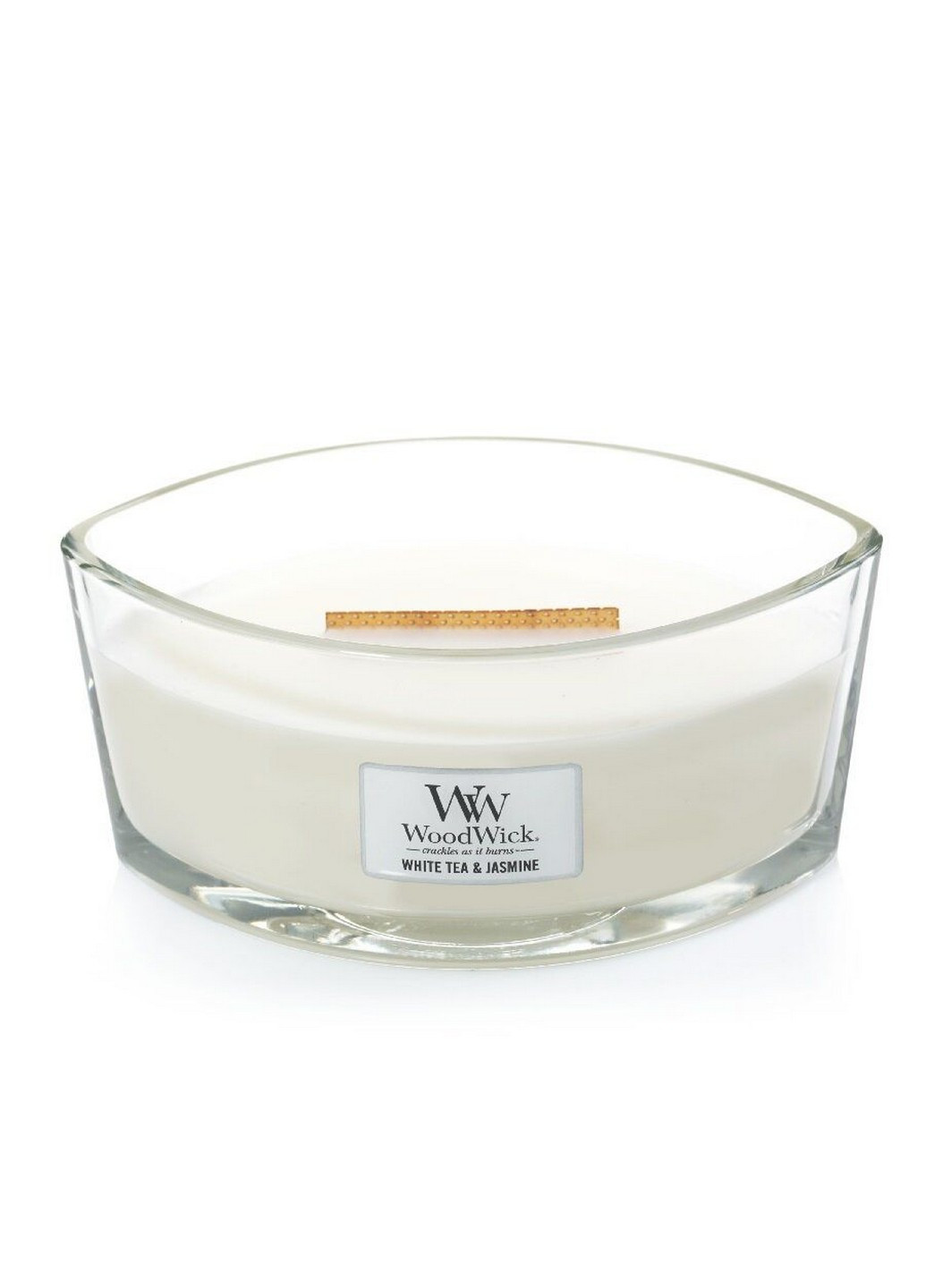 Ароматична свічка в склі Ellipse White Tea and Jasmine 453 г (76062E) WoodWick (227516018)