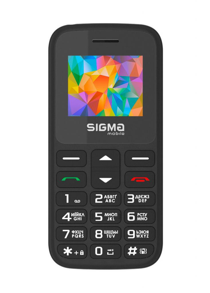 Мобільний телефон Comfort 50 HIT2020 Black (4827798120910) Sigma (203978775)