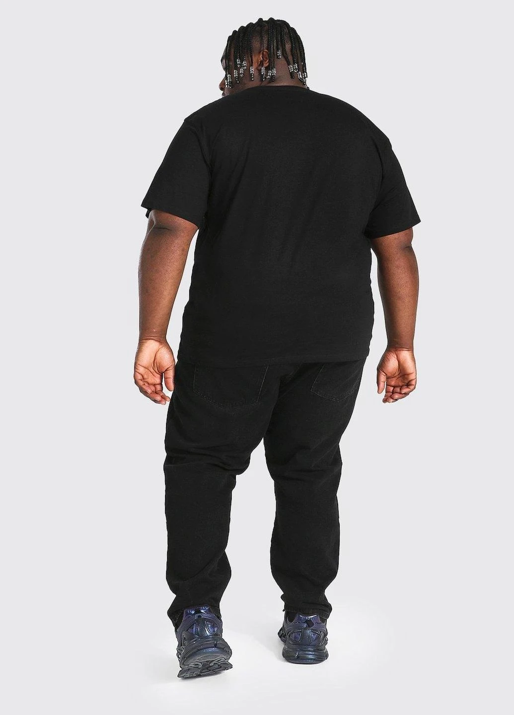 Черная футболка Boohoo