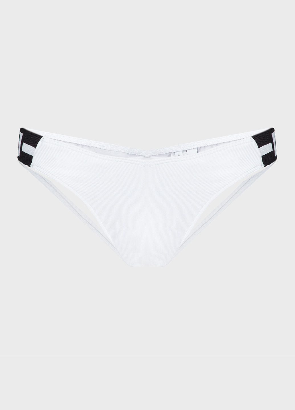 Белые купальные трусики-плавки однотонные Calvin Klein