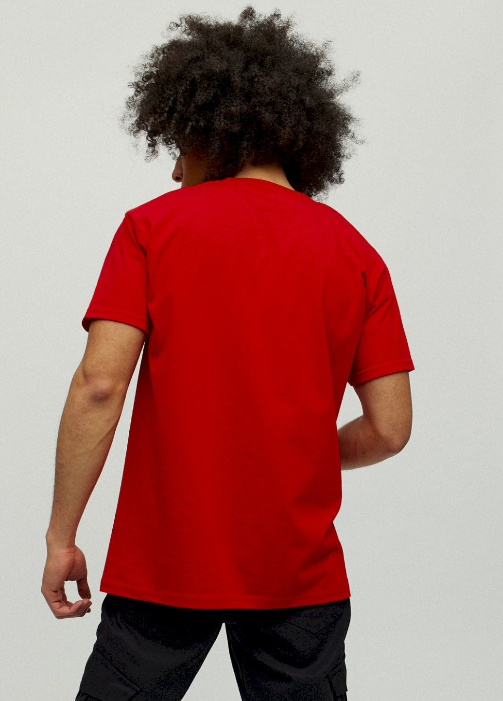 Красная футболка basic YAPPI