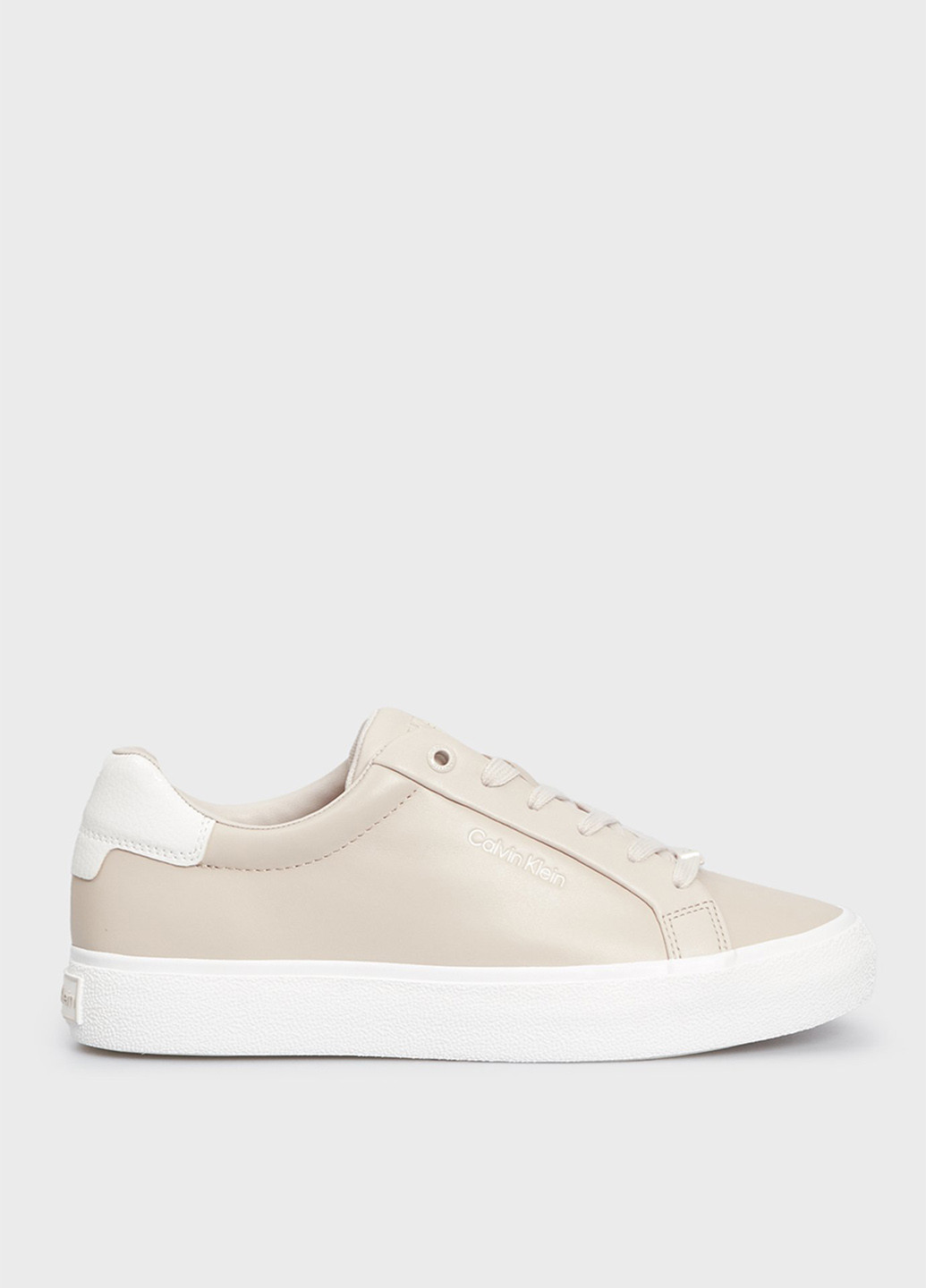 Бежевые кеды Calvin Klein