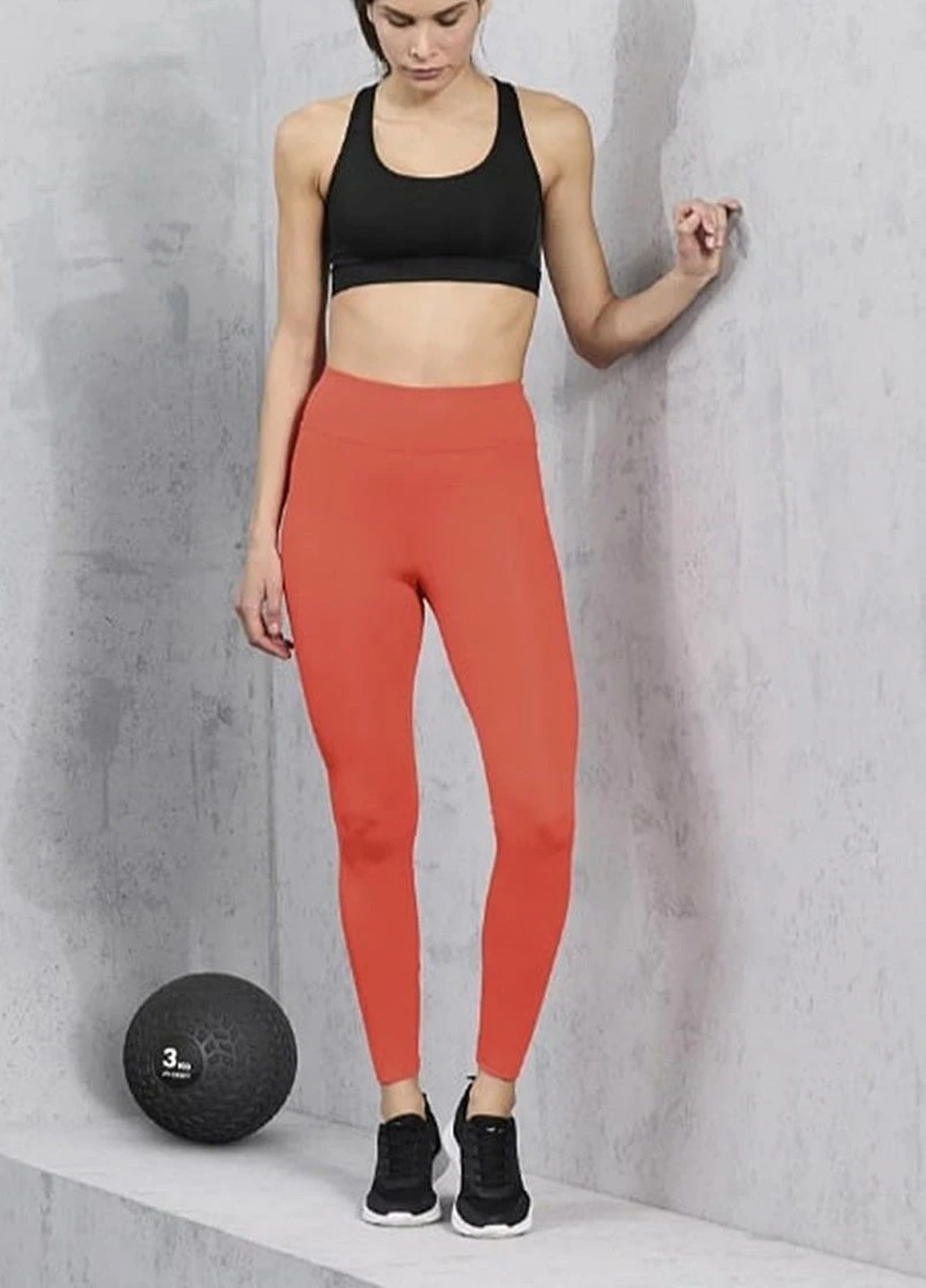 Коралловые демисезонные леггинсы Crivit