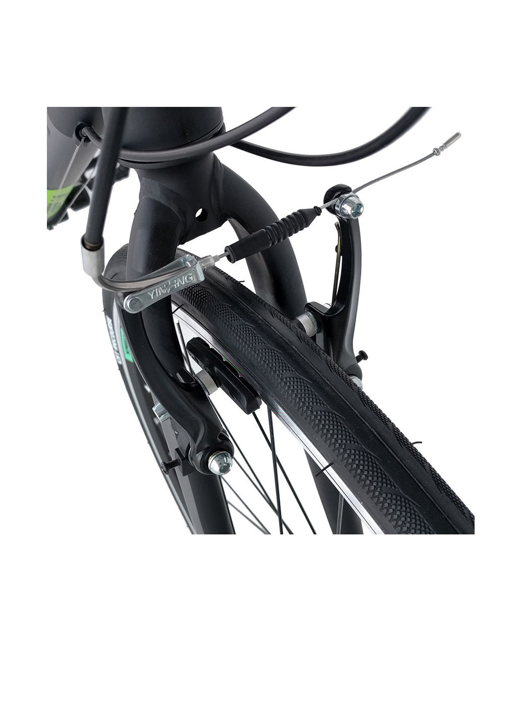 Велосипед Free 1.0 700C * 470 Matt-Black-Grey-Green Trinx free 1.0 700c*470 matt-black-grey-green (146489492)