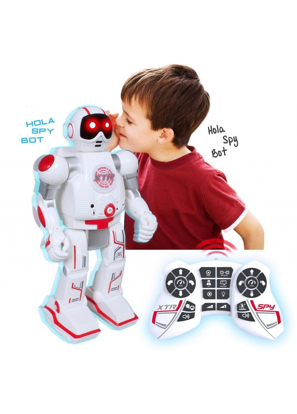 Інтерактивна іграшка Blue Rocket робот Шпигун (XT30038) No Brand (254067407)