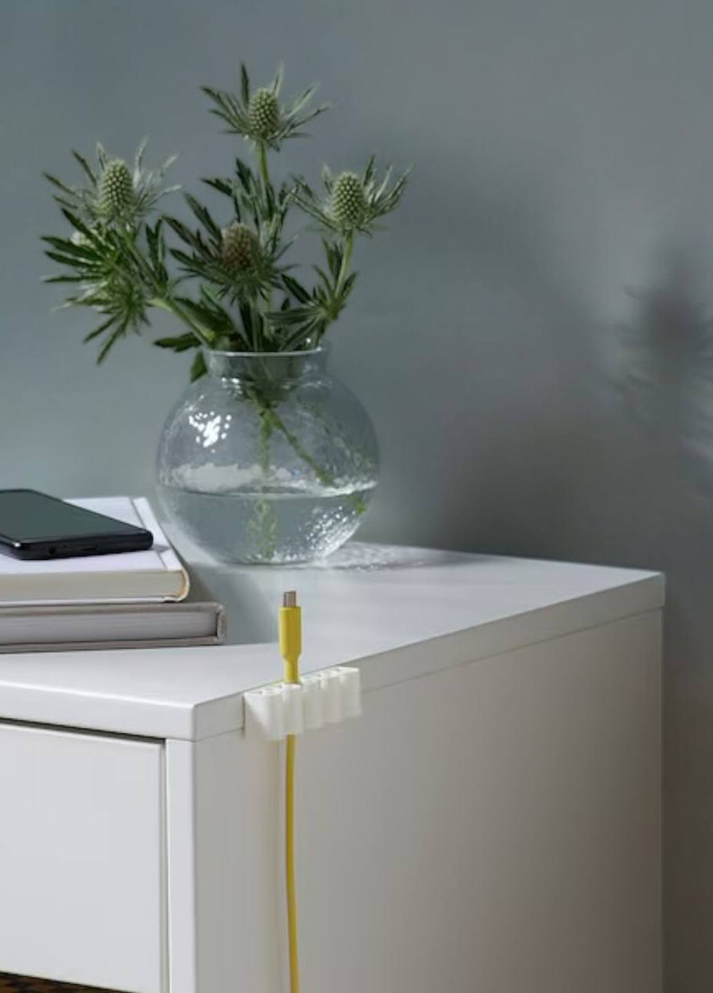 Держатель для кабеля (3 шт.), 7,1х2х1,6 см IKEA (293097828)