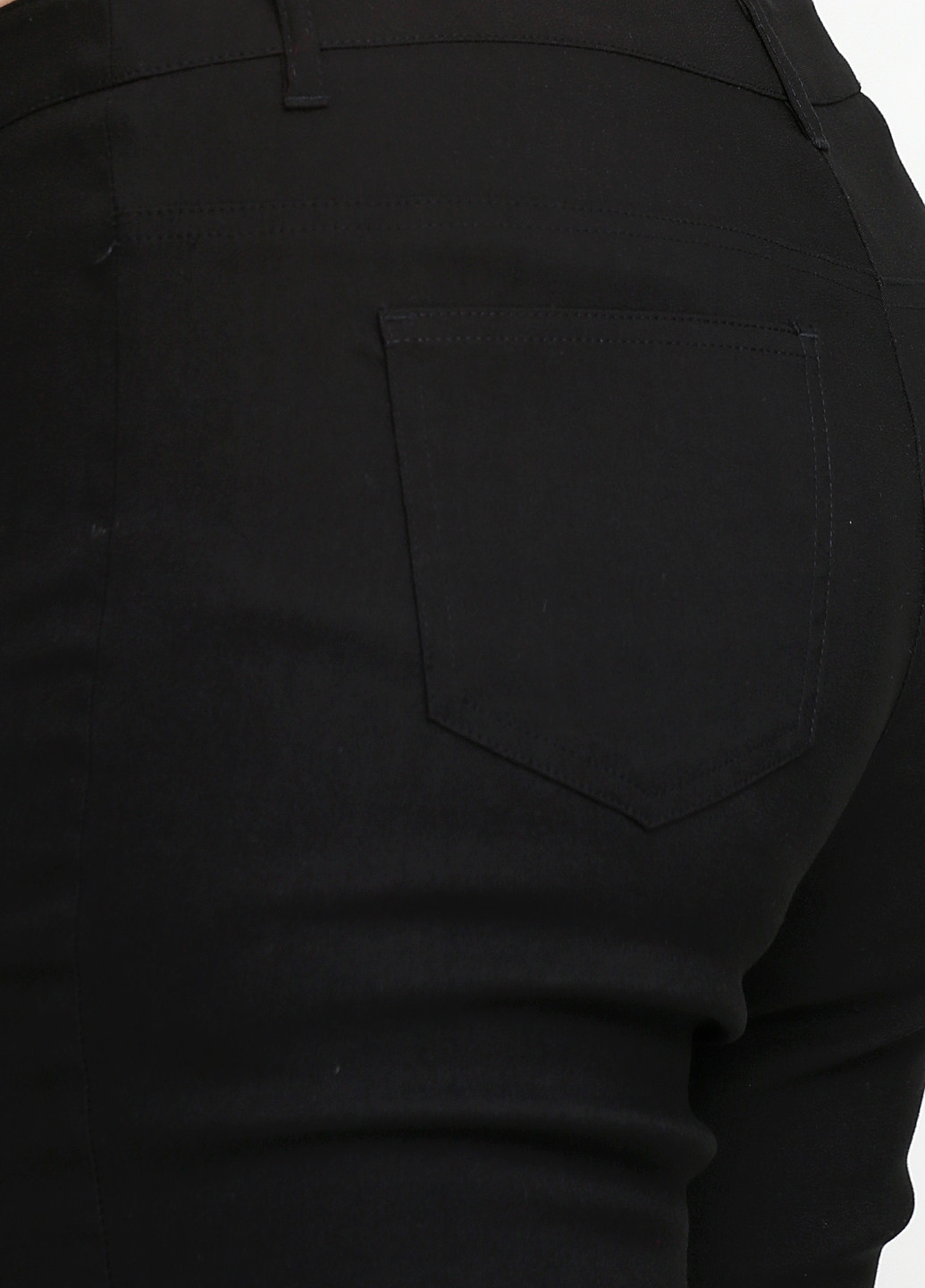 Черные кэжуал демисезонные брюки AJC
