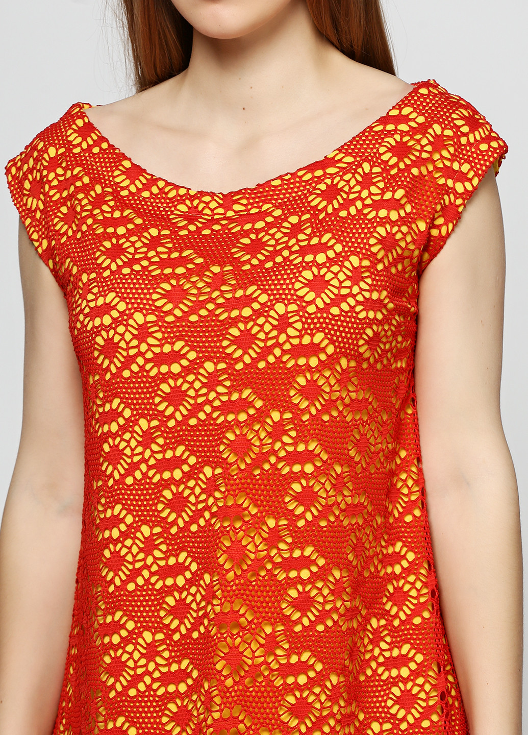 Красное кэжуал платье Ut