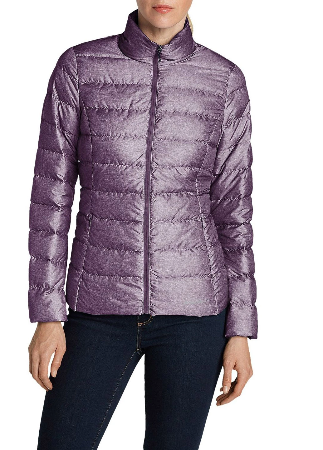 Фиолетовая зимняя куртка Eddie Bauer