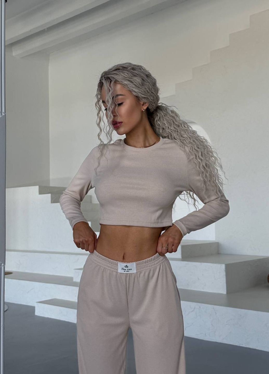 Костюм (топ, брюки) Fashion (336378302)