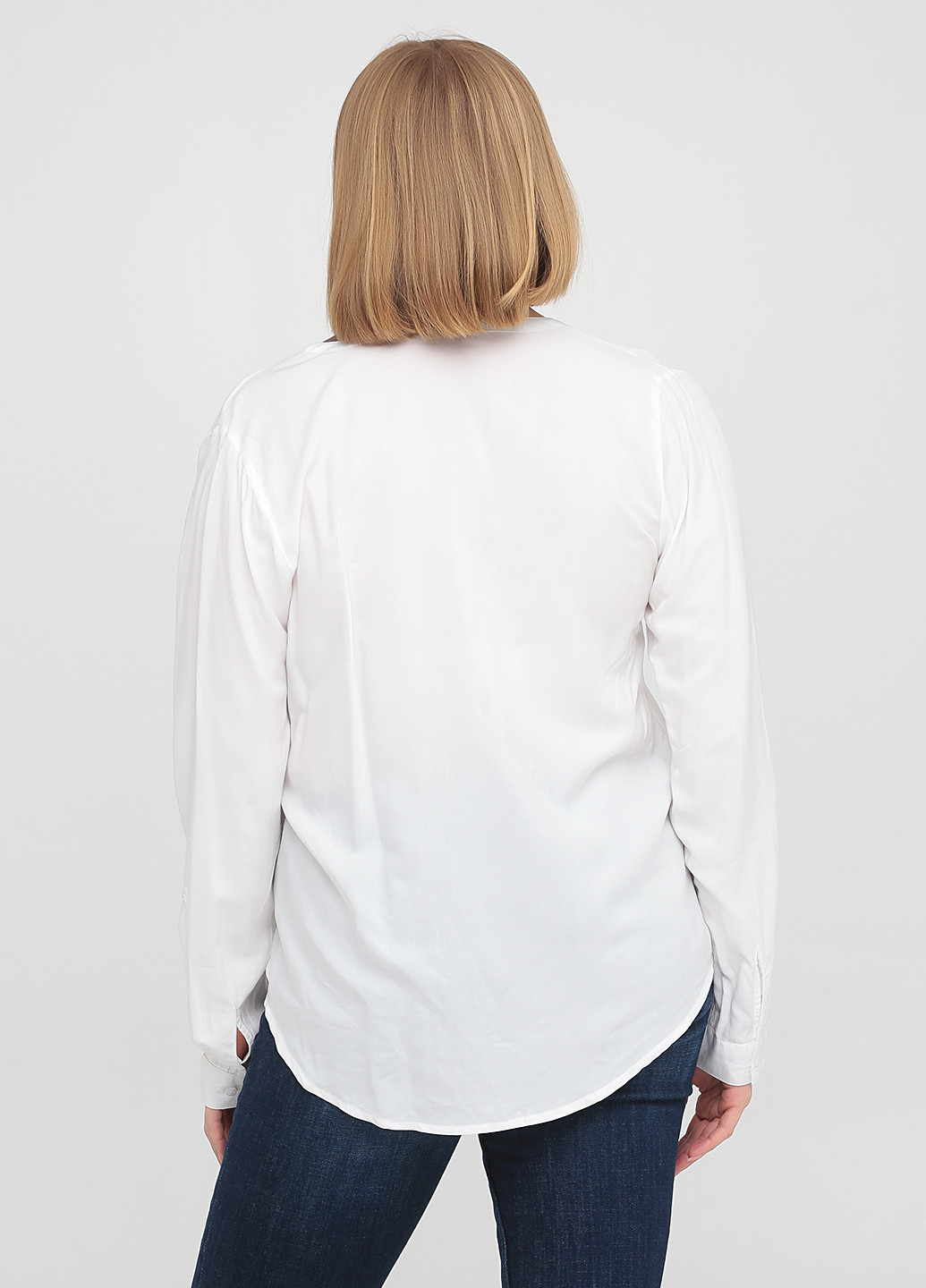 Біла демісезонна блуза Gina Benotti