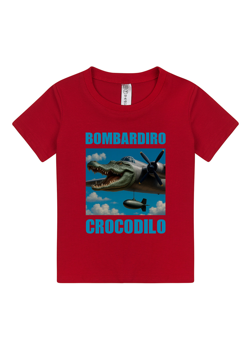 Красная летняя футболка Garnamama