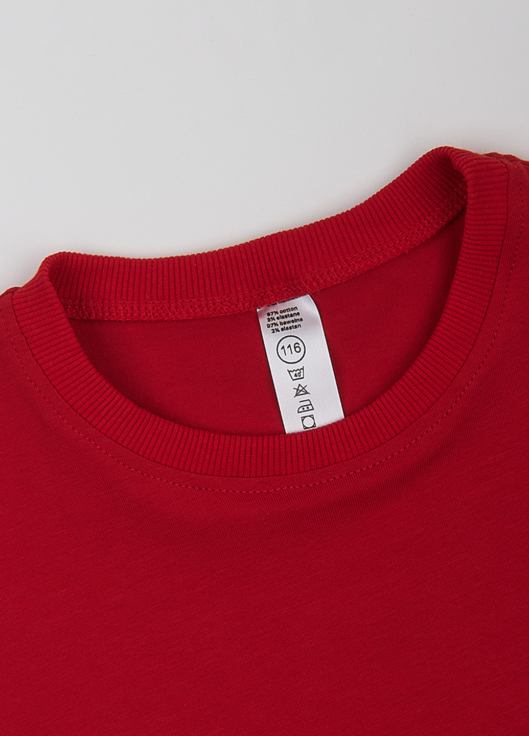 Красная летняя футболка Garnamama