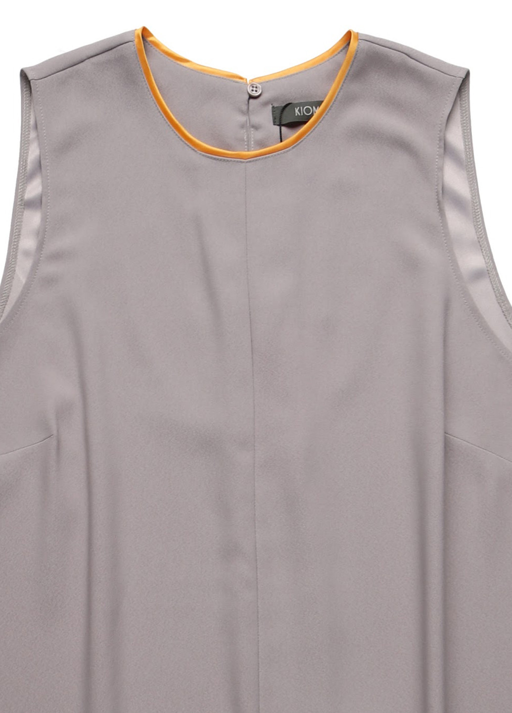 Світло-сіра кежуал сукня а-силует Kiomi однотонна