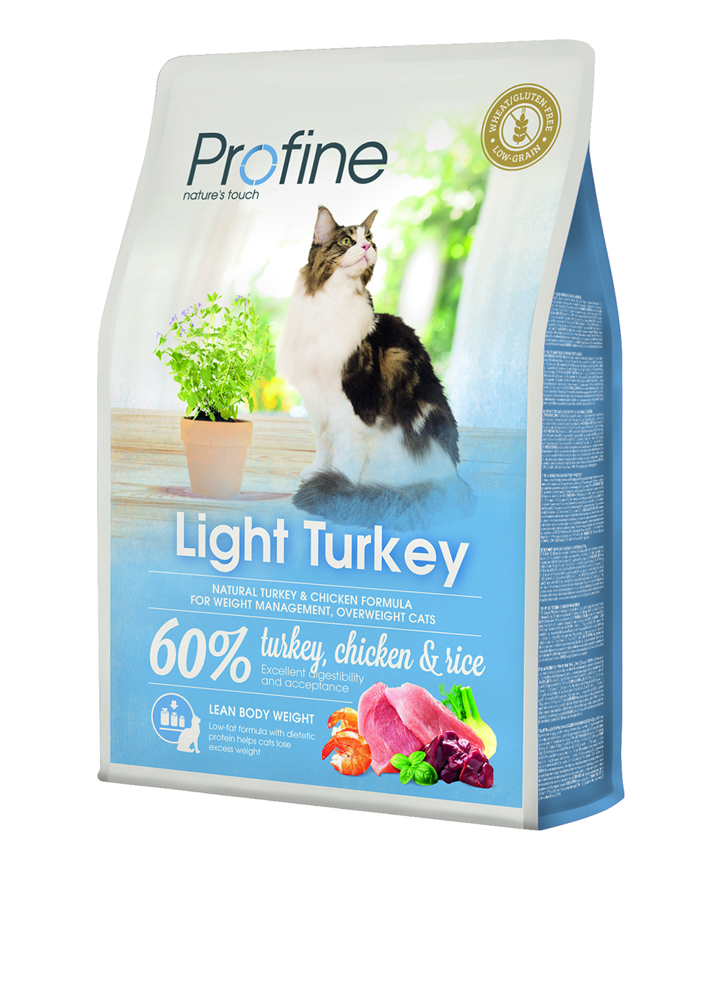 Сухой корм Cat Light индейка для оптимизаци веса, 2 кг Profine (22683922)