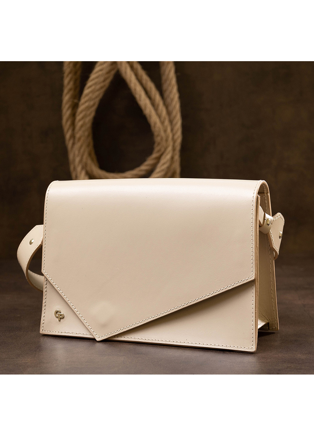 Жіноча шкіряна сумка 24х17х9,5 см Grande Pelle (252133705)