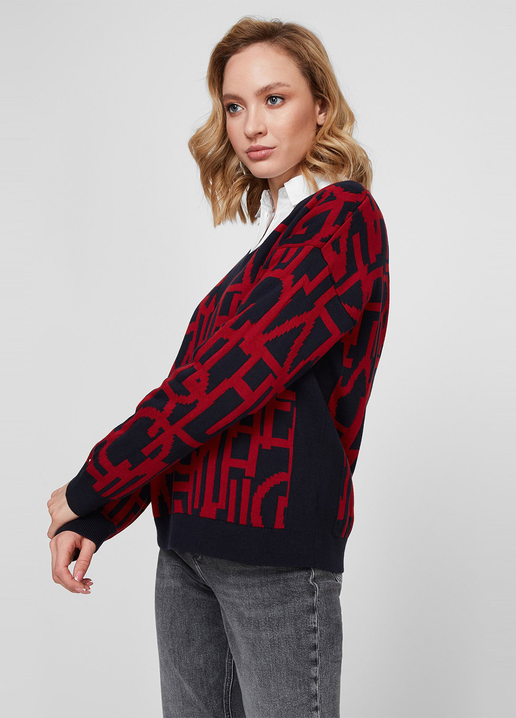 Комбінований демісезонний пуловер пуловер Tommy Hilfiger