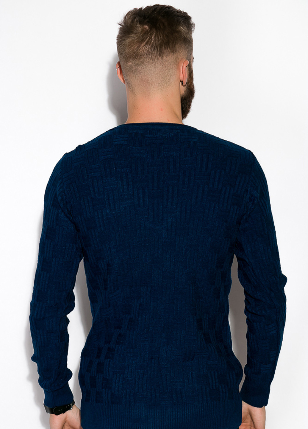 Темно-синий демисезонный джемпер Time of Style