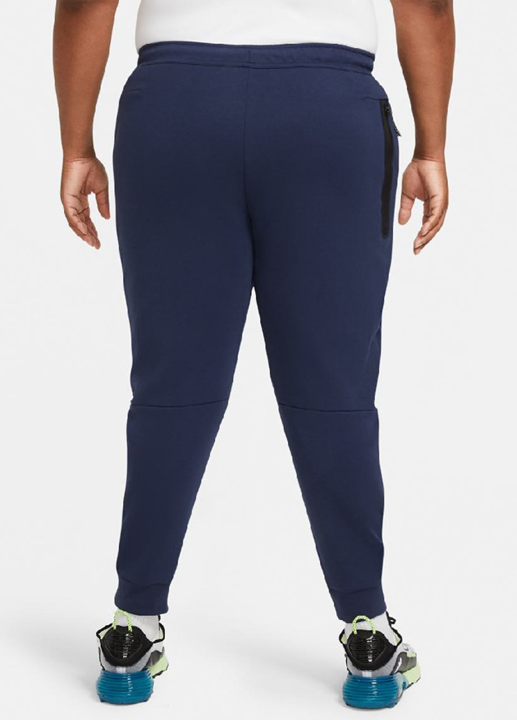 Темно-синие спортивные демисезонные джоггеры брюки Nike