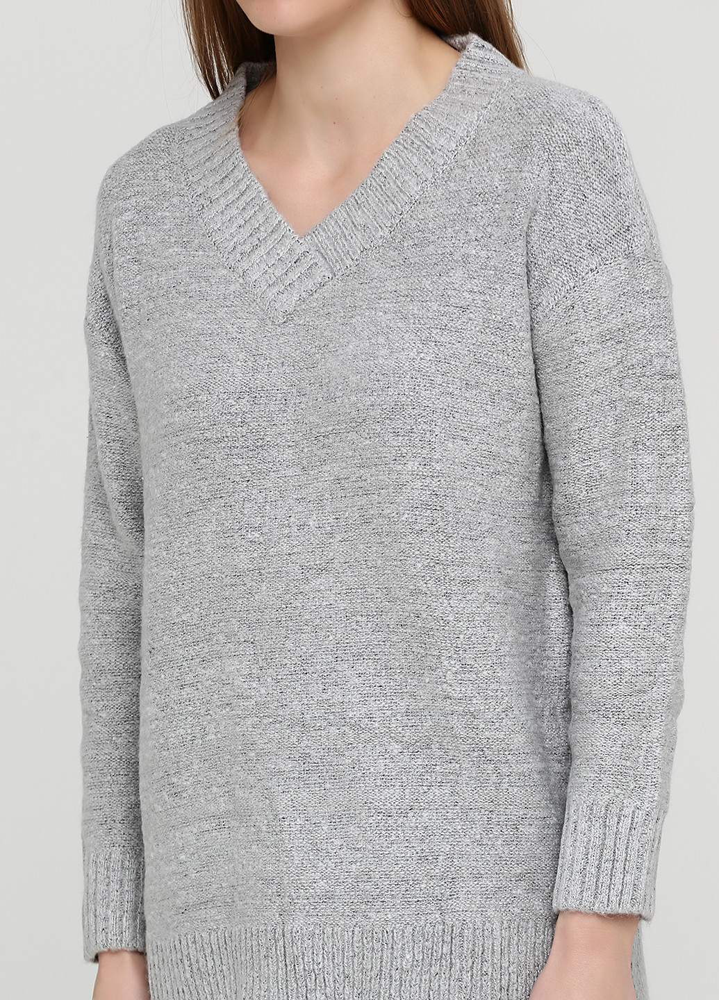 Светло-серый демисезонный пуловер пуловер CHD